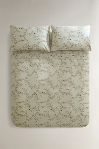 LEAF PRINT DUVET COVER