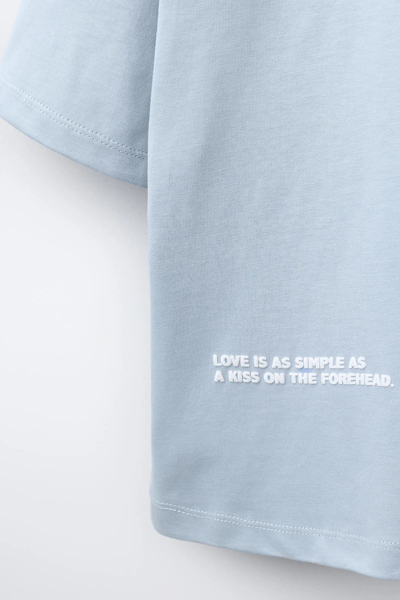 RAISED PRINT T-SHIRT