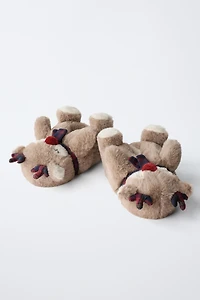 REINDEER SLIPPERS