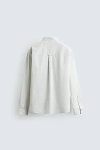 CHECK POPLIN SHIRT
