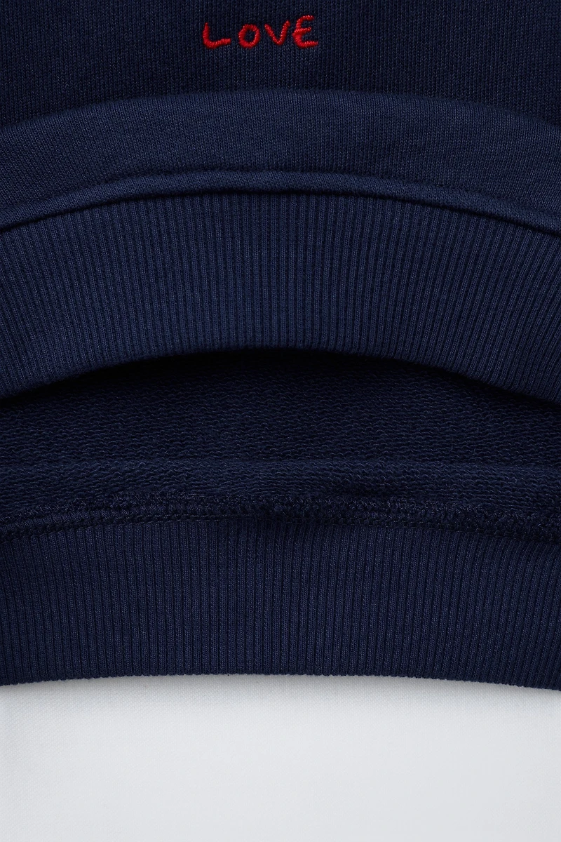 ORFAYO © EMBROIDERED DRAWINGS SWEATSHIRT