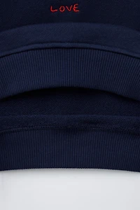 ORFAYO © EMBROIDERED DRAWINGS SWEATSHIRT