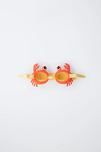 CRAB SWIMMING GOGGLES