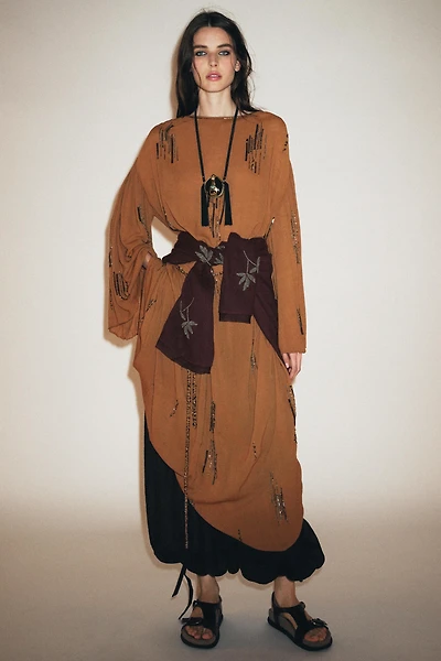 ZW COLLECTION BEADED DRESS