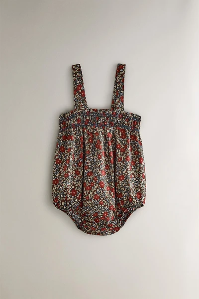CHILDREN'S CHRISTMAS FLOWER BODYSUIT