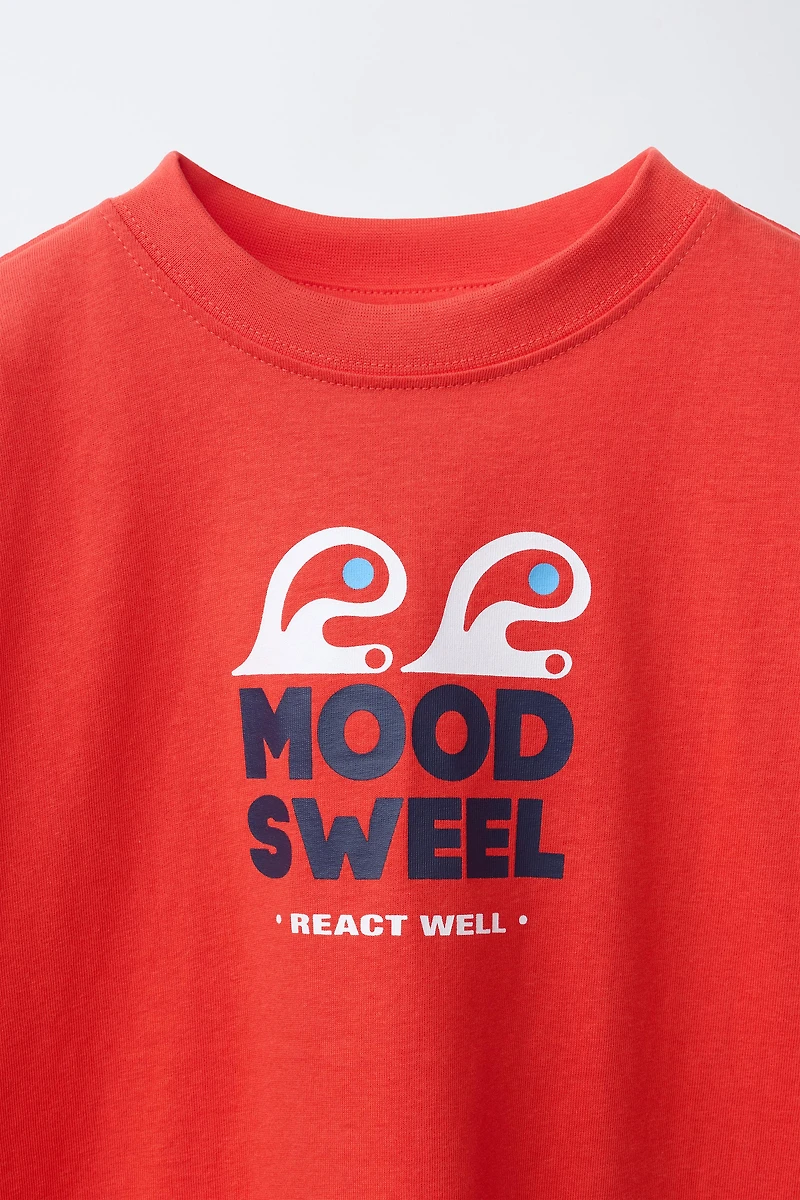WAVE PRINT T-SHIRT