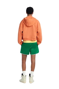 SATIN SHORTS WITH CONTRAST TRIM