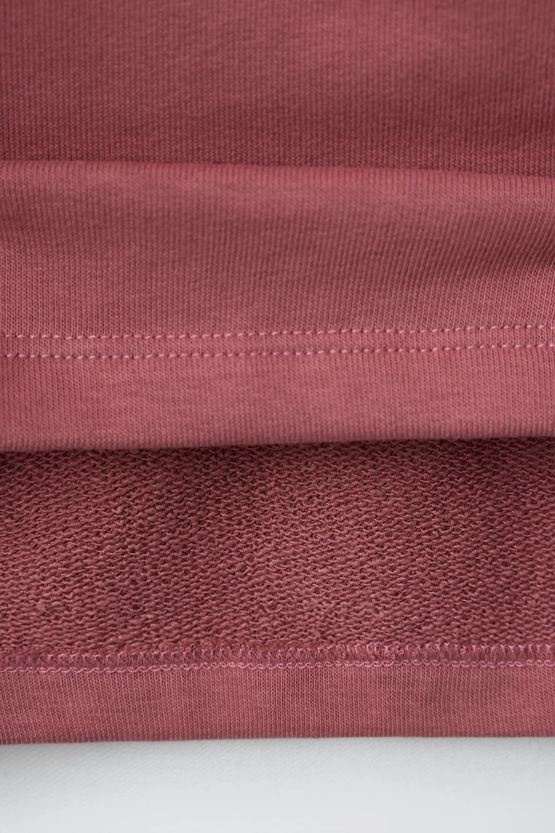 PLAIN SWEATSHIRT AND LEGGING SET