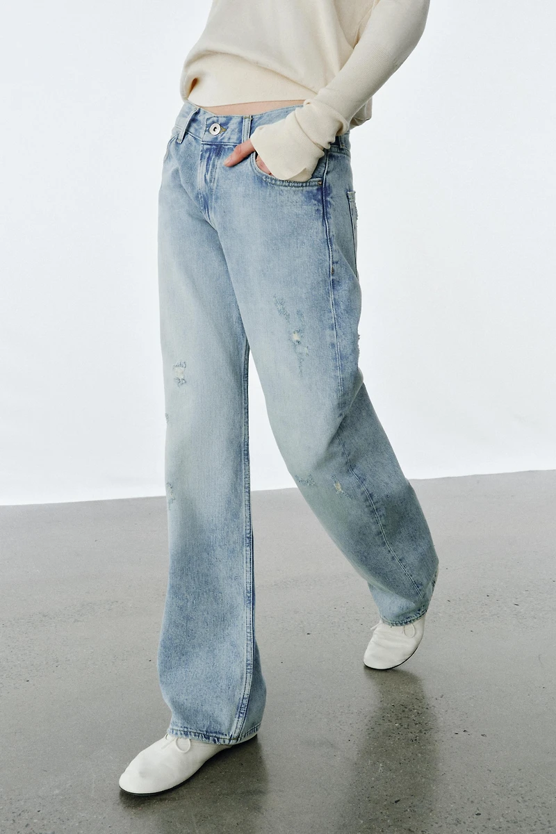 JEAN ZW COLLECTION RELAXED DROIT TAILLE BASSE