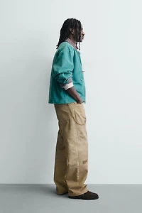 BOXY FIT FIREMAN CLASP JACKET
