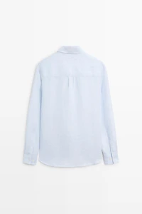 100% linen shirt