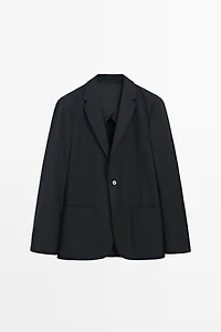 Blazer en laine froide