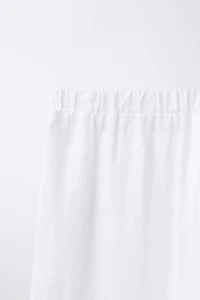PANTALON DROIT AVEC LIN