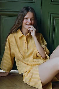 STRIPED PRINT SHIRT