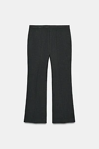 ZW COLLECTION CROPPED FLARE PANTS