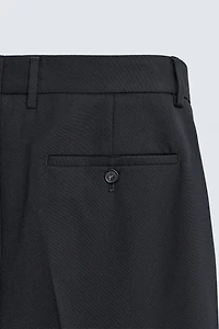 PANTALON STRAIGHT FIT 100% LAINE