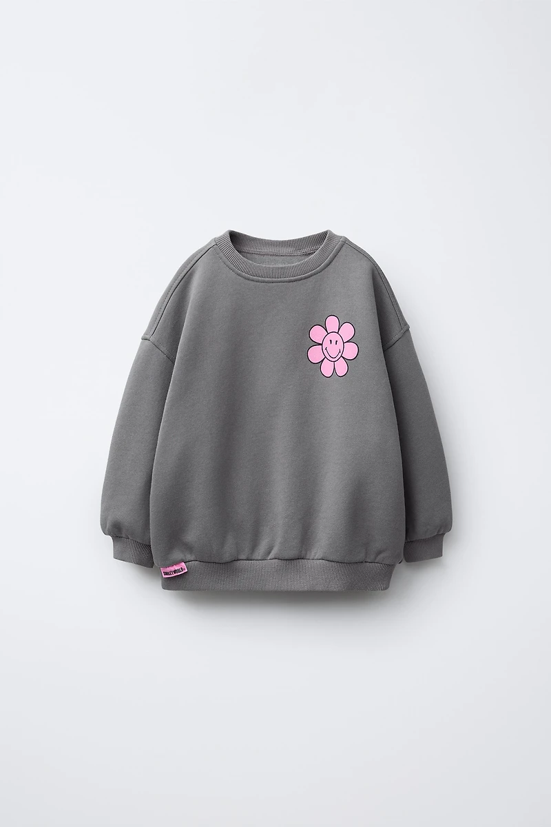SMILEYWORLD® FLOWER SWEATSHIRT