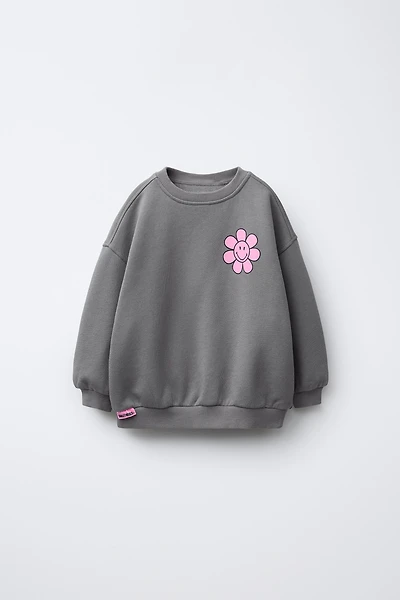 SMILEYWORLD® FLOWER SWEATSHIRT