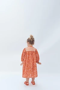 2-14 YEARS / LIMITED EDITION FLORAL KAFTAN DRESS