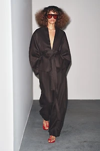 100% LINEN BALLOON PANTS ZW COLLECTION