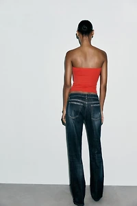 POLYAMIDE BANDEAU TOP