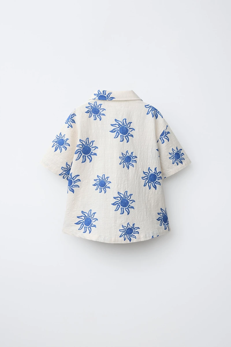 SUN PRINT SHIRT