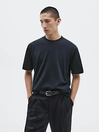 T-shirt manches courtes en coton mélangé - LIMITED