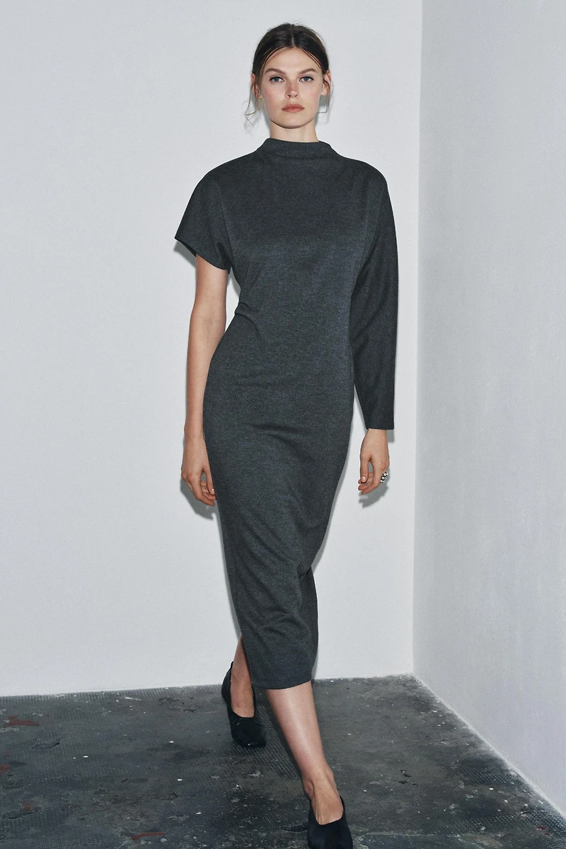 ASYMMETRIC LONG DRESS