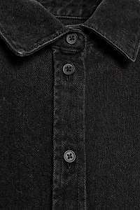ZW COLLECTION SLIM-FIT DENIM SHIRT