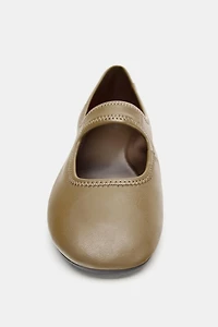 SOFT STRAP BALLET FLATS