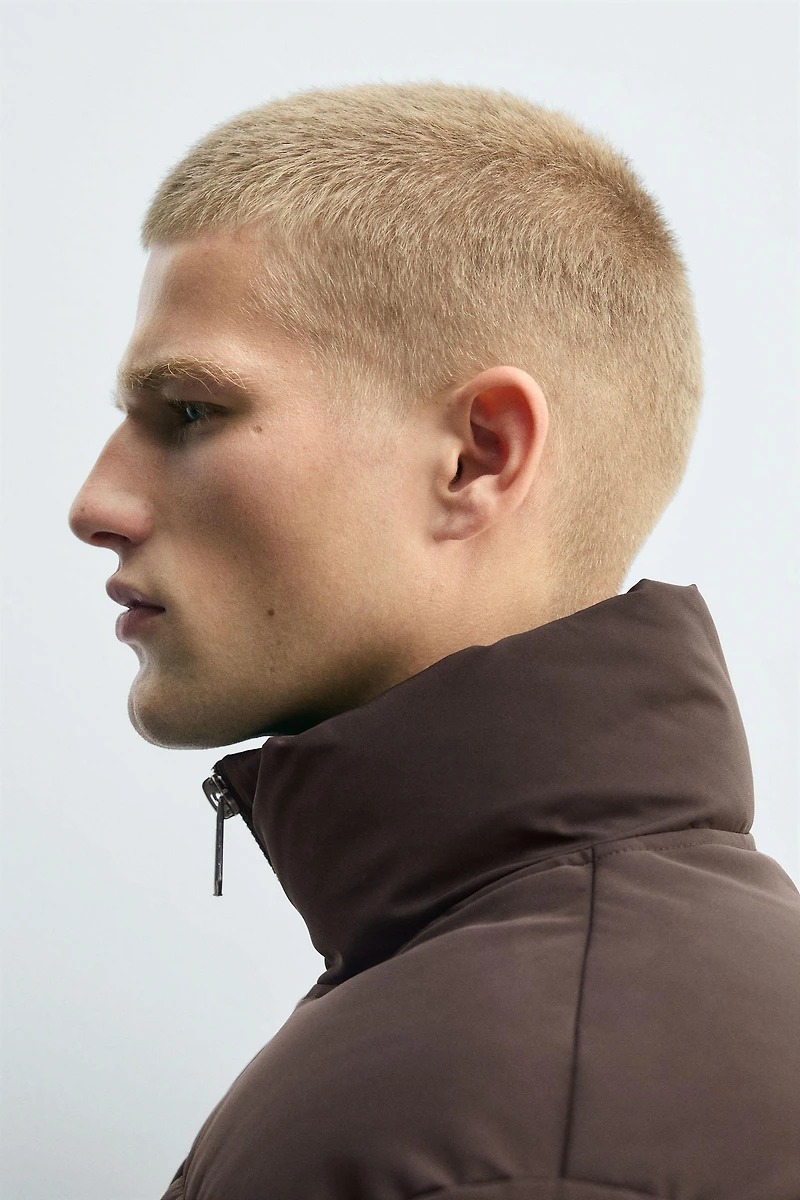 VESTE REMBOURRÉE BOXY FIT DÉPERLANTE