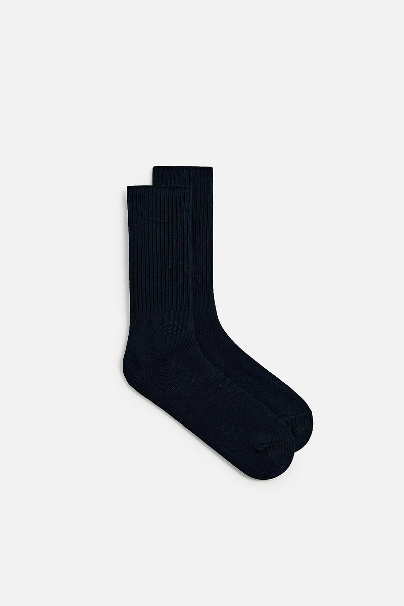 RIBBED SOCKS