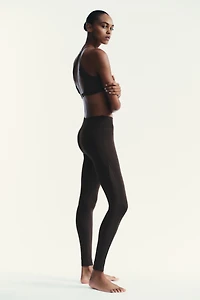 LEGGING COMBINÉ SEAMLESS EN TULLE