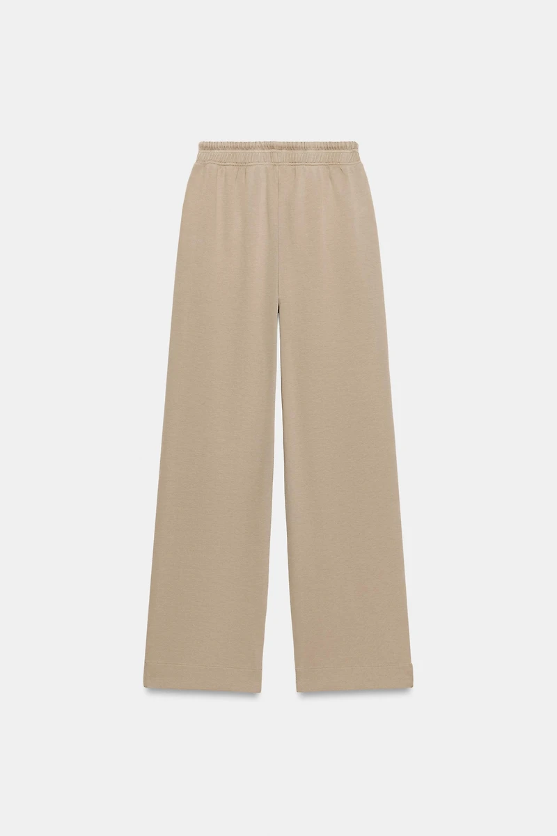 PANTALON INTERLOCK EFFET DÉLAVÉ
