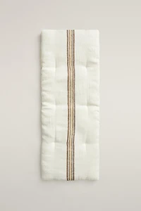 COUSSIN ASSISE BANQUETTE RAYURES