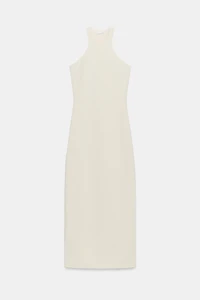 STRETCH HALTER DRESS