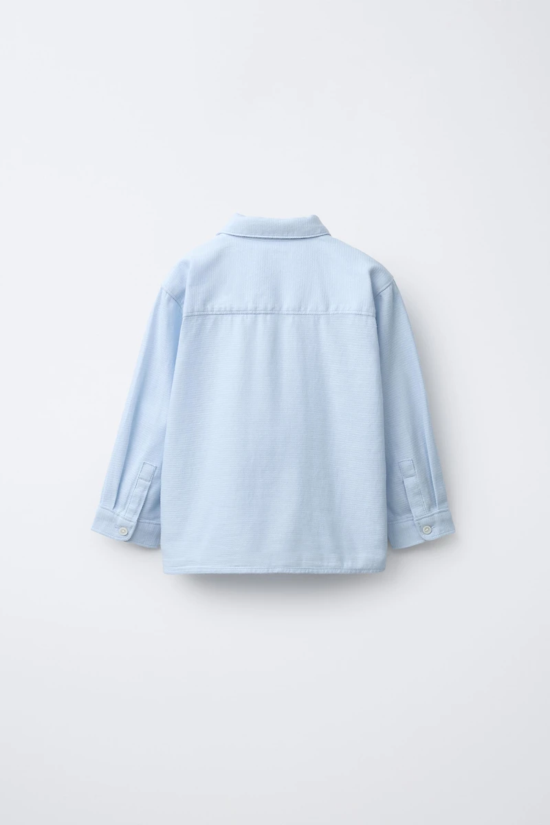 DETACHABLE BOW TIE SHIRT