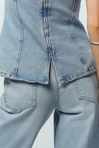 Z1975 DENIM TUBE TOP