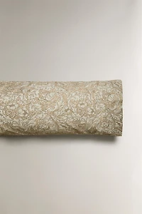 MORRIS & CO. FLORAL SATEEN COTTON PILLOWCASE