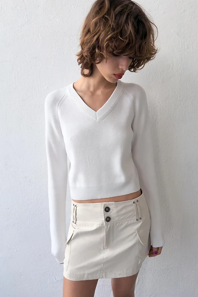JUPE-PANTALON À POCHES