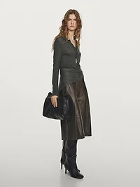 Cardigan 100 % laine - Studio