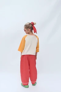 2-14 YEARS/ LIMITED EDITION GINGHAM CHECK PANTS