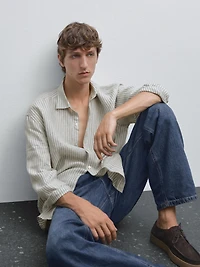 Regular fit striped shirt