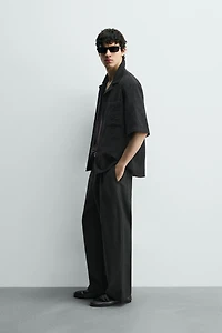 RELAXED FIT JACQUARD SHIRT