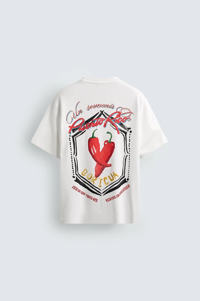 COMBINED EMBROIDERY T-SHIRT