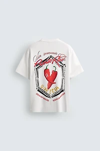 COMBINED EMBROIDERY T-SHIRT