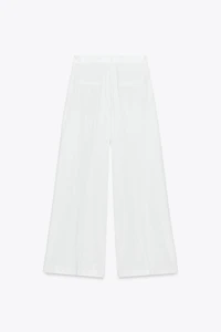 ZW COLLECTION TECHNICAL EFFECT PLEATED PANTS