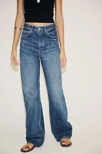 JEANS TRF WIDE LEG TAILLE HAUTE FULL LENGTH
