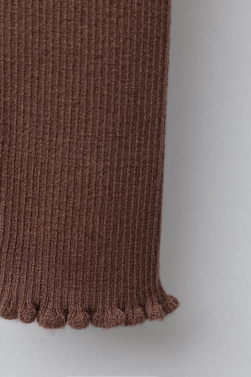 KNIT BOW LEGGINGS