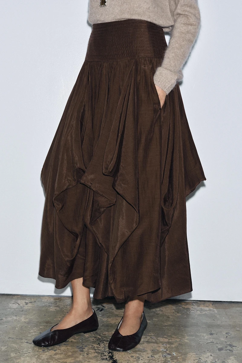 ZW COLLECTION VOLUMINOUS MIDI SKIRT